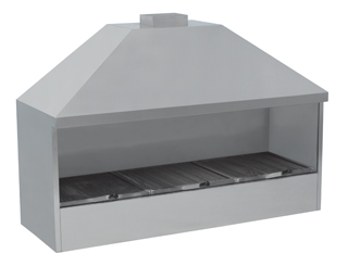 Kömür Izgaralı Davlumbaz