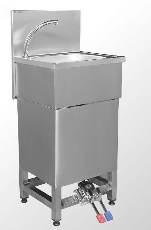 Ayak Kontrollü Tek El Yıkama Lavabosu