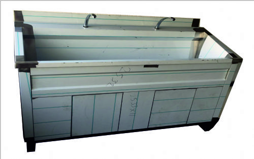 Diz Kumandalı El Yıkama Lavabosu