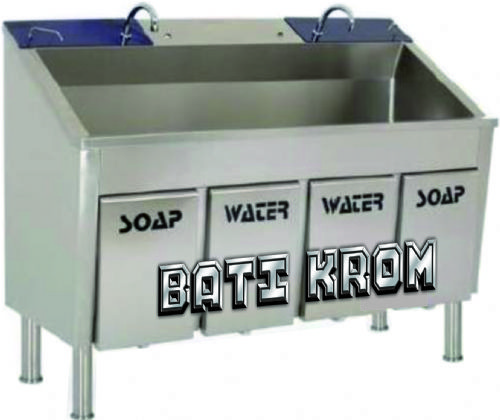 Diz Kumandalı Çift Fauc.Doctor El Yıkama Lavabosu