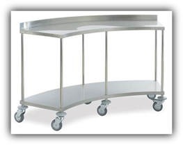 Paslanmaz Çelik Ay Masası