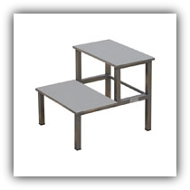 Paslanmaz Çelik Çift Eskabo(Basamak)