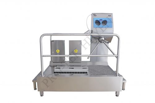 Yatay Çizme Fırçalı El Dezenfeksiyon Turnike