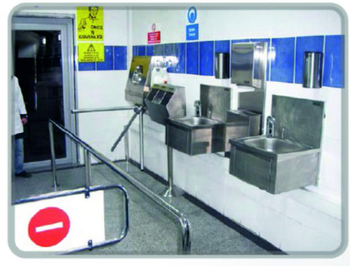 Duvar Tipi El Duyarsızlaştırma Sistemi & Turnike