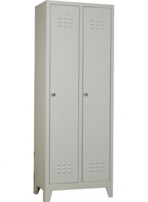 Boyalı Saç İkili Soyunma Dolabı 