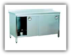 Dolaplı Çalışma Tezgahı