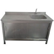 Evyeli Dolaplı Çalışma Tezgahı 