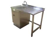 Evyeli Dolaplı Çalışma Tezgahı 