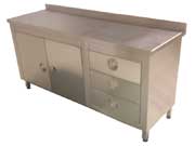 Çekmeceli Dolaplı Çalışma Tezgahı