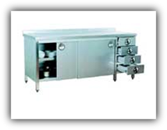 Çekmeceli Dolaplı Çalışma Tezgahı